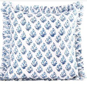 BOGO Indian Block Print Pillow Cover (18" x 18")